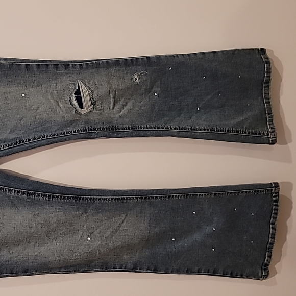 Indigo Rein High Rise Flare Jeans sz 7, NWT - Picture 3 of 7